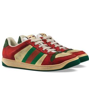 Screener leather sneaker